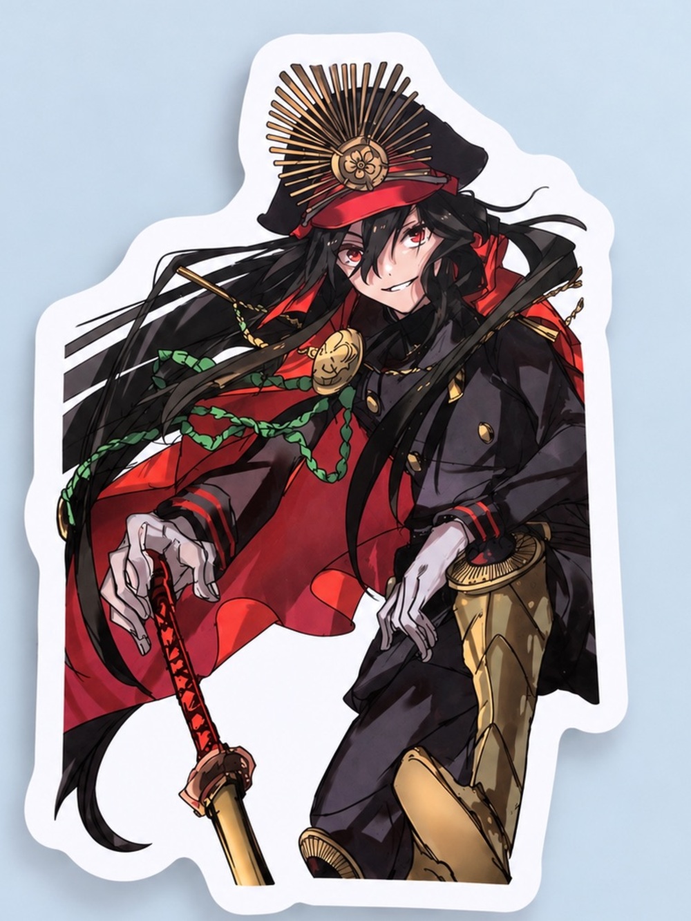 Oda Nobunaga | Fate/Grand Order | Anime Vinyl Sticker | 5/$10